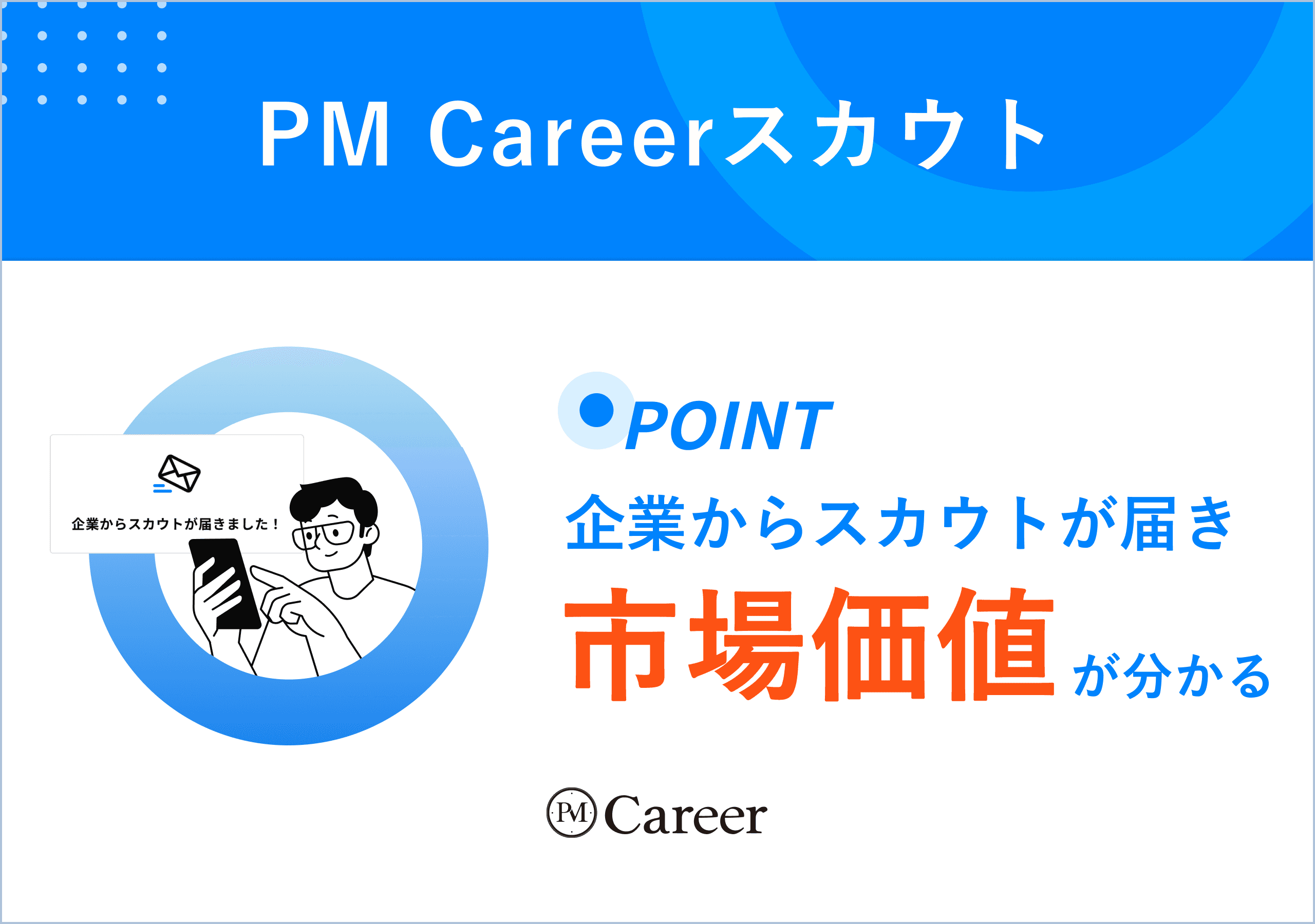 PMの市場価値が分かる!PM Careerスカウトプランβ版リリースのサムネイル